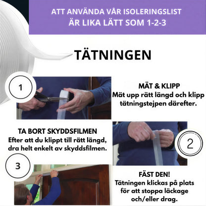 HomeSeal™ Isoleringslist – Smart Isolering för Ett Varmt Hem
